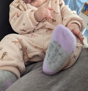 Horse Print Baby Romper & Pants